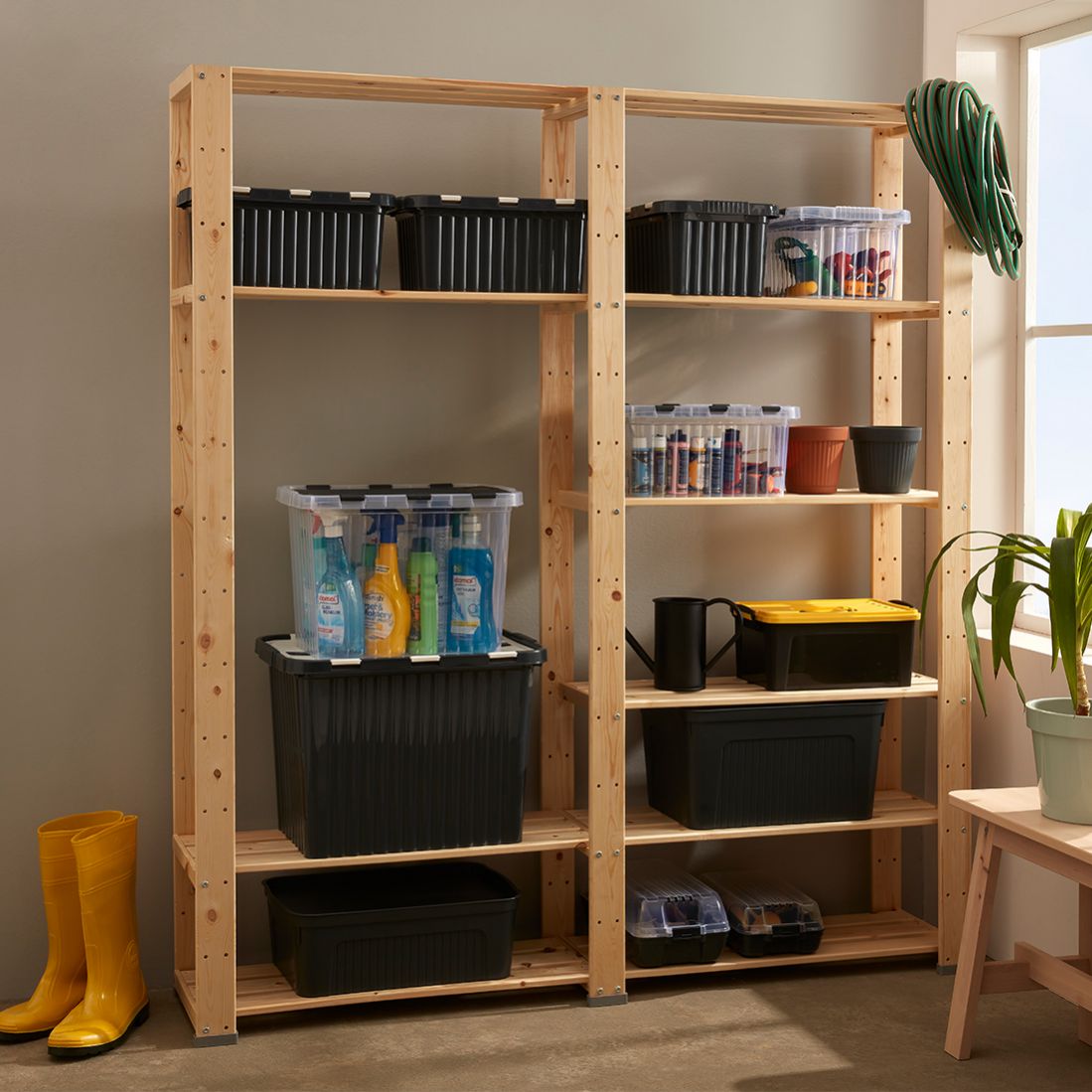 10 L Şeffaf Split Box