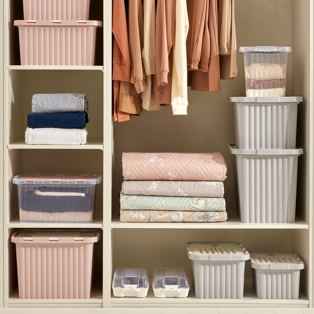 18 L Şeffaf Split Box