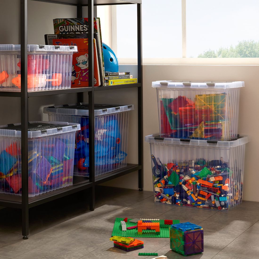 50 L Şeffaf Split Box