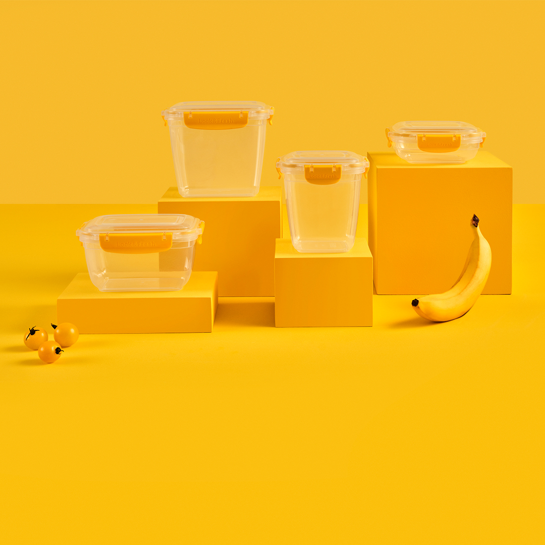 3 Pcs Master Rectangular Set (1800-3000-5000 ml)