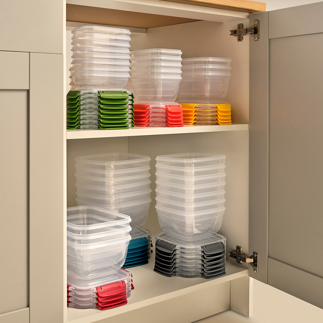 4 Pcs Master Rectangular Set (1000-1800-3000-5000 ml)