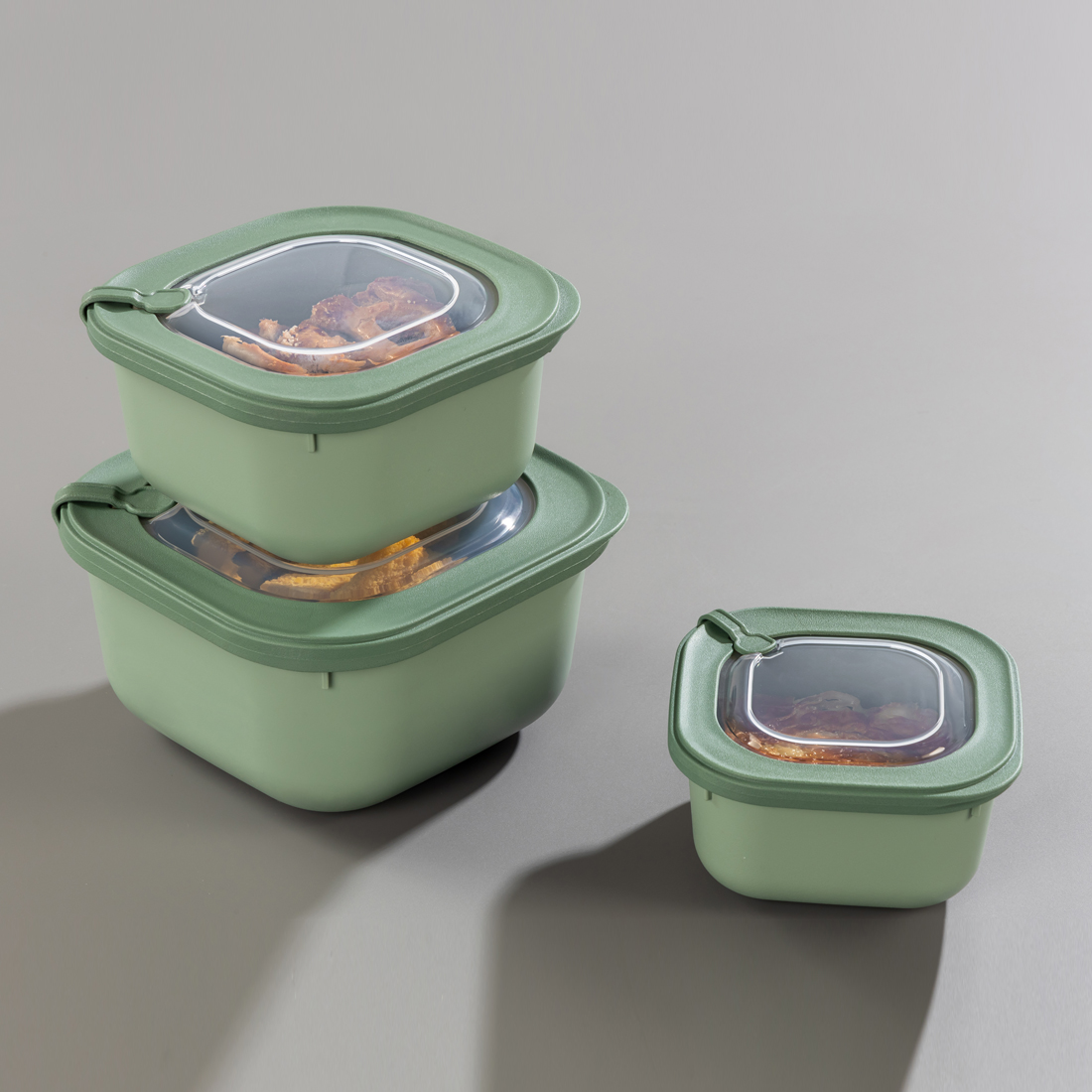 1100 ml MicroSafe Saklama Kabı