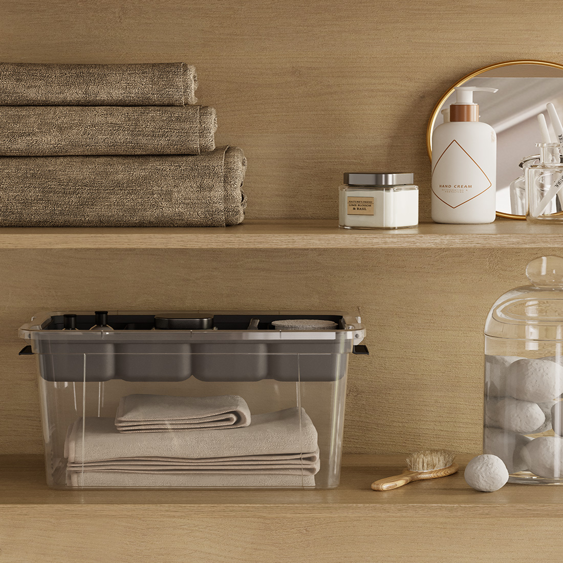 Lock&Keep Box With Organizer 14 L