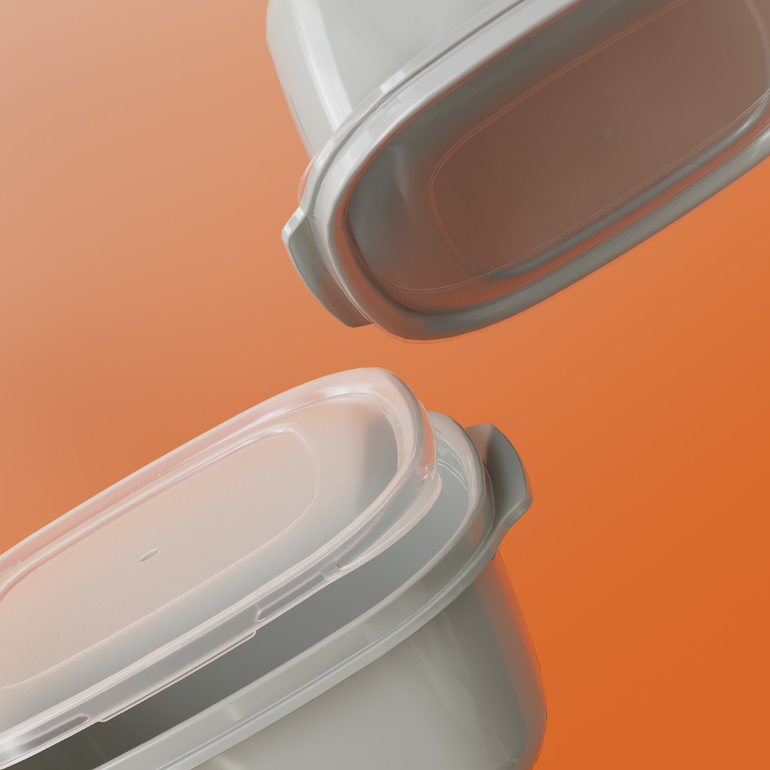 2200 ml Easy Keep Kare Saklama Kabı