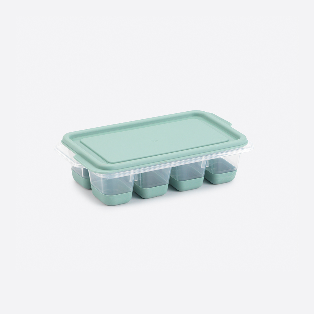Push Out Mini Ice Cube Tray With Lid
