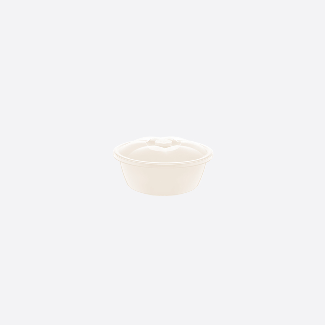 1,7 L Round Basin with Lid