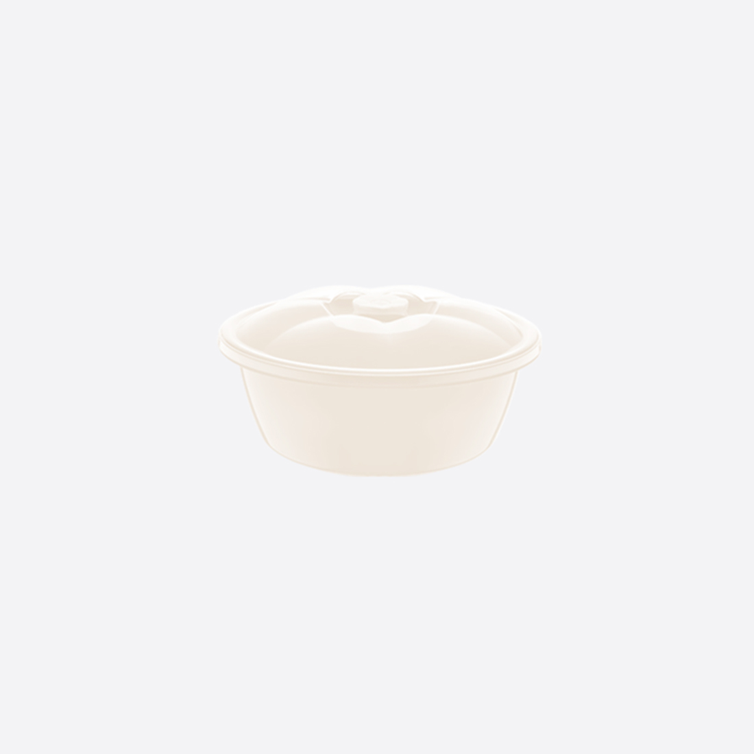 7 L Round Basin with Lid