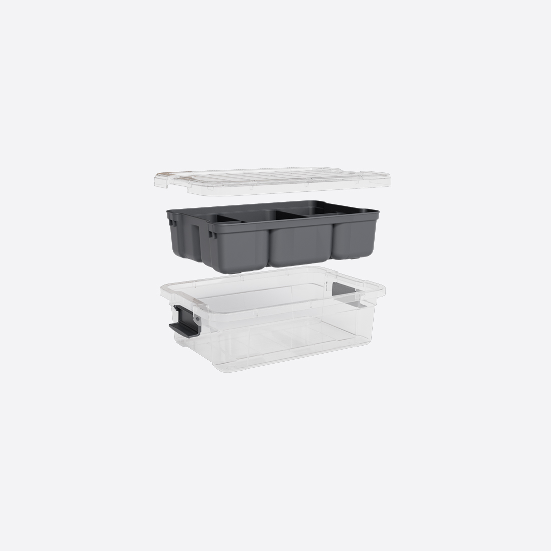 Lock&Keep Box With Organizer 1,20 L