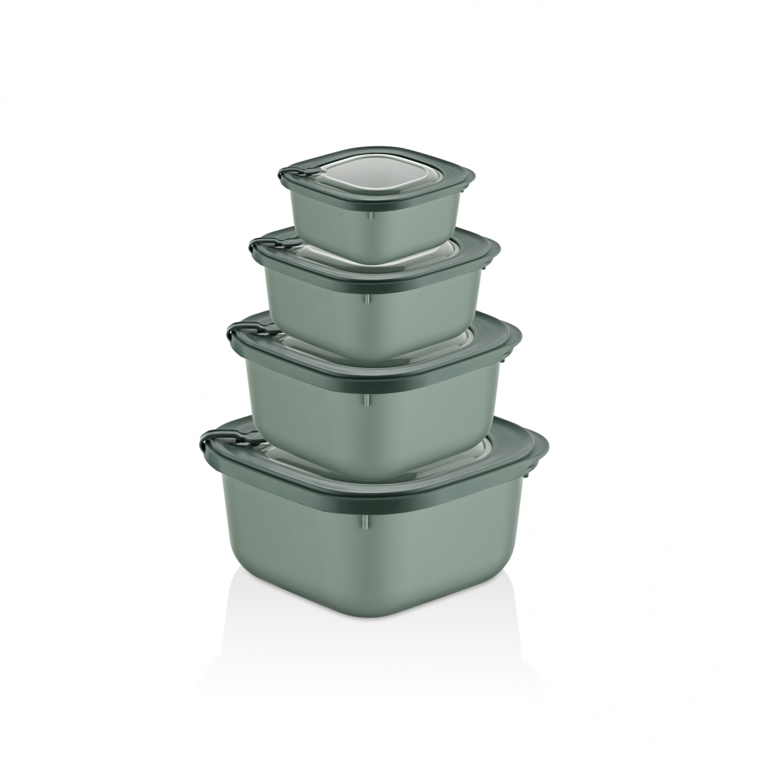 4 Pcs MicroSafe Set ( 600-1100-1800-3000 ml )