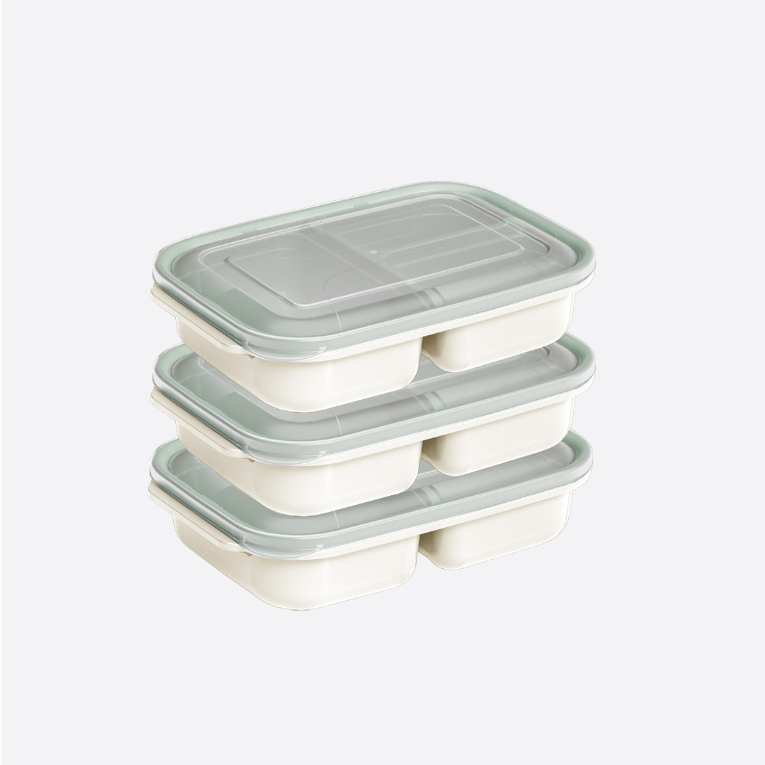 3 Pcs Easy Keep Rectangular Set (3 x 1700 ml)