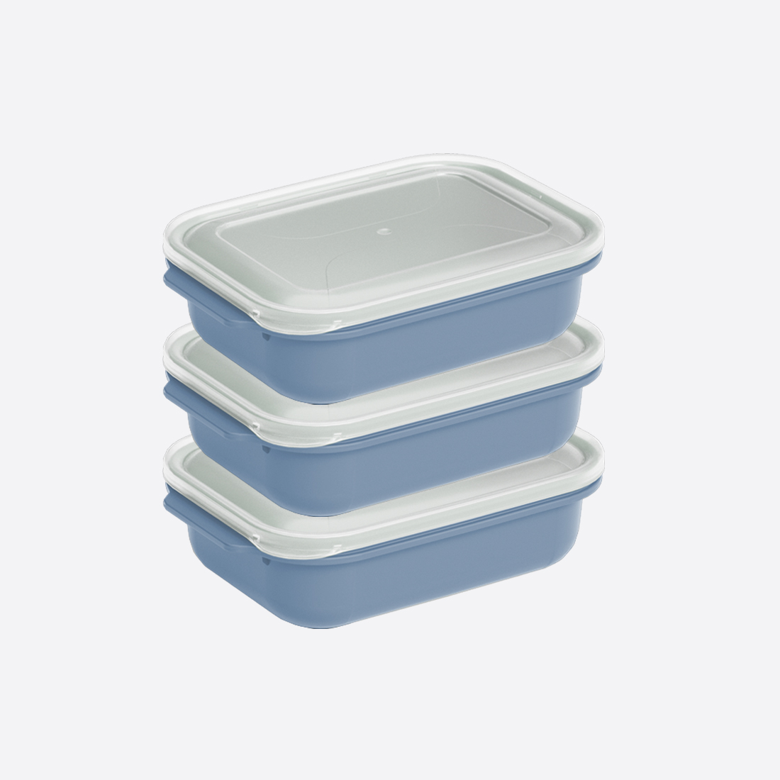 3 Pcs Easy Keep Rectangular Set (3 x 2500 ml)